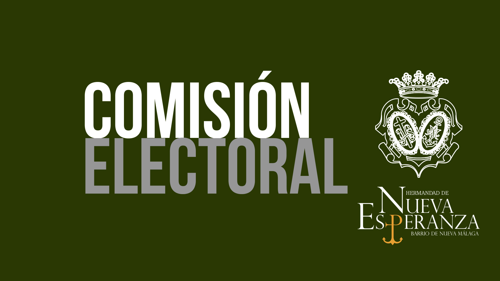 Información de la Comisión Electoral sobre el inicio del proceso