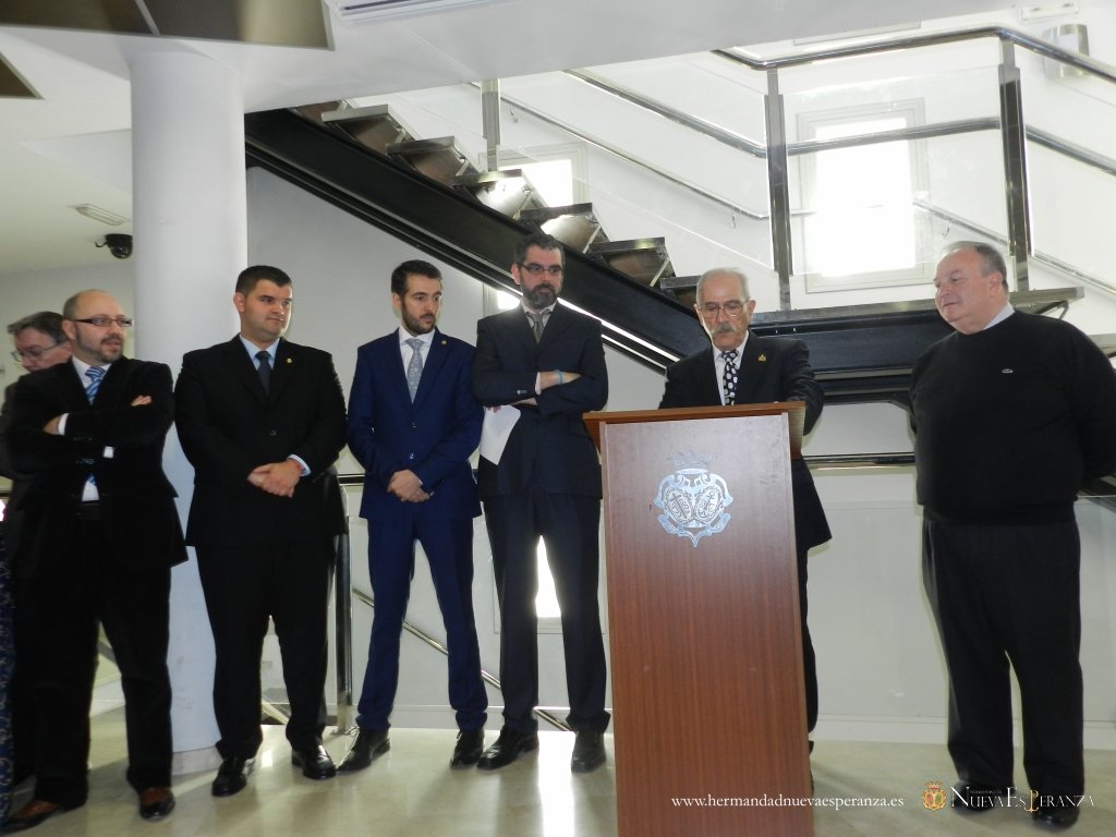 Pepe Palma durante su intervención en el homenaje